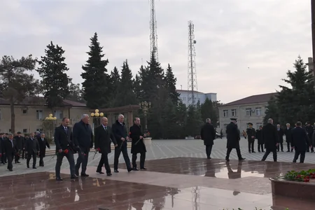 Salyan, Neftçala, Hacıqabul və İmişlidə ulu öndərin xatirəsi yad edilib - YENİLƏNİB