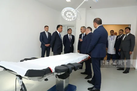 Nizami Tibb Mərkəzində Cərrahiyyə şöbəsi vətəndaşların istifadəsinə verilib