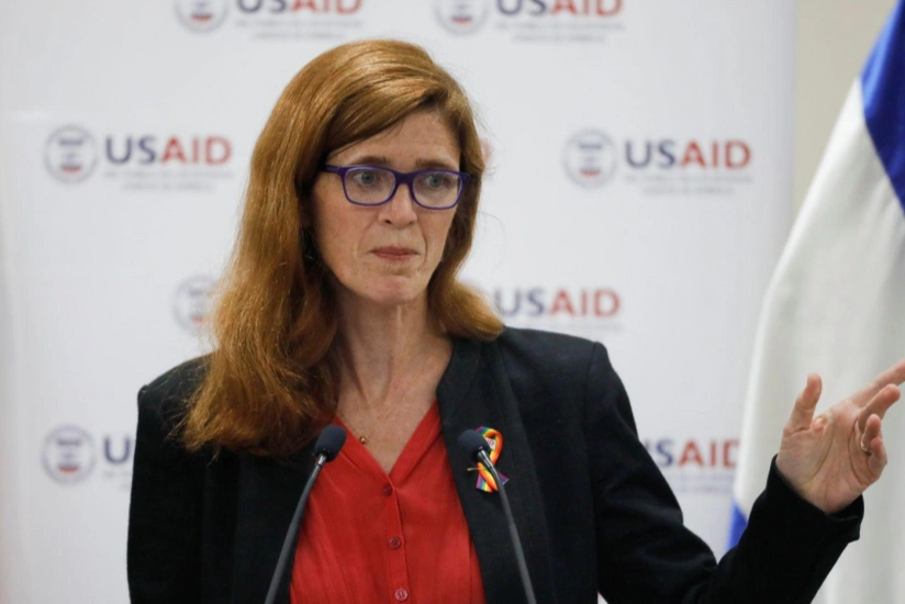 Samantha Power,  Yuri Kim arrive in Yerevan