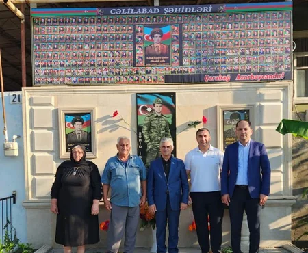 Cəlilabadda şəhid bulağının açılışı olub 