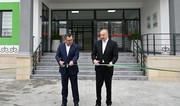Azərbaycan və Qırğızıstan liderləri Ayköl Manas adına Xıdırlı kənd tam orta məktəbinin açılışını edib