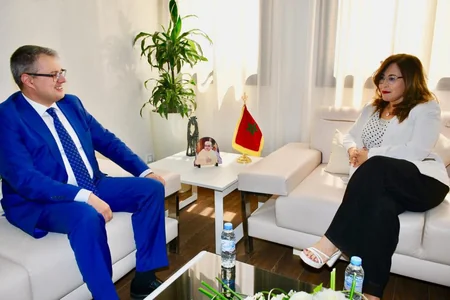 Səfir Nazim Səmədov ilə Rabatın meri arasında görüş keçirilib