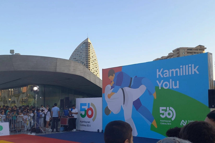 Олимпийский чемпион провел мастер-класс для детей