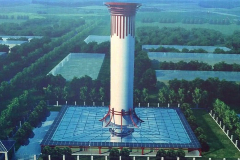 Huge air purification tower being tested in China - VIDEO