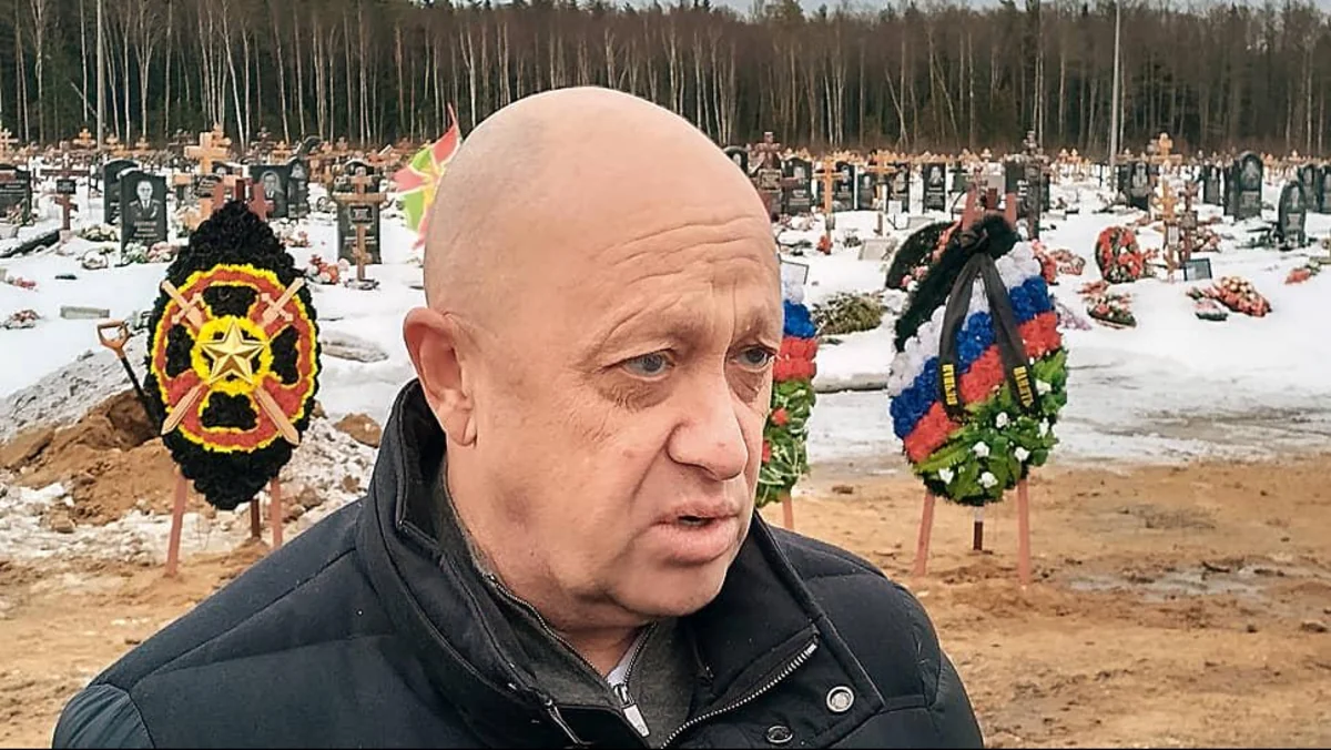 Пригожин пожаловался на бегство бригады РФ из-под Бахмута