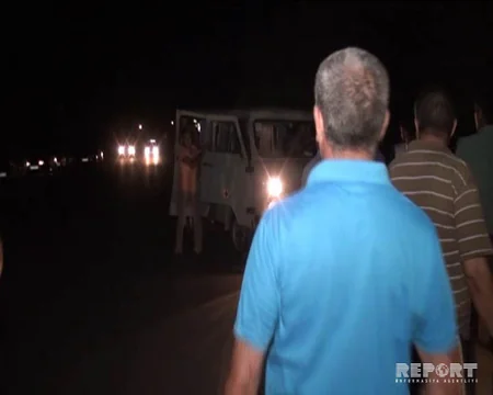 Goranboyda toqquşan iki avtomobildən biri piyadanı vuraraq öldürüb - ƏLAVƏ OLUNUB - FOTO