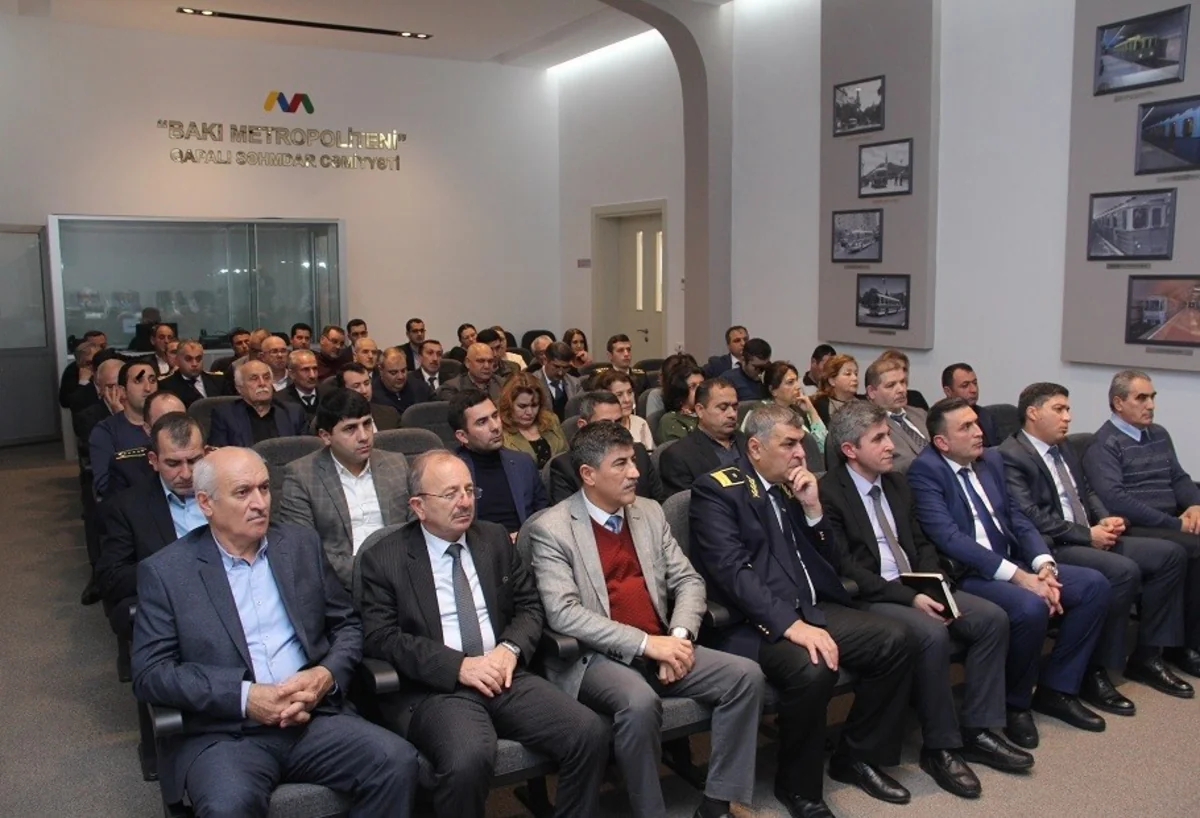 Bu il Bakı metrosunda cəmi 1 istehsalat xəsarəti qeydə alınıb