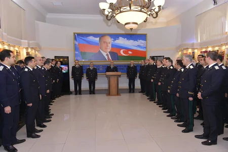 Baş Prokurorluqda ulu öndər Heydər Əliyevin xatirəsinə həsr olunan anım mərasimi keçirilib