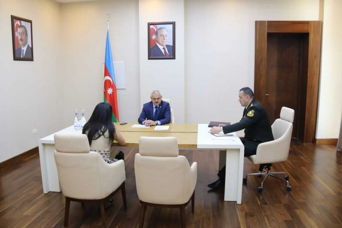 Arzu Rəhimov Şəmkirdə vətəndaşları qəbul edib