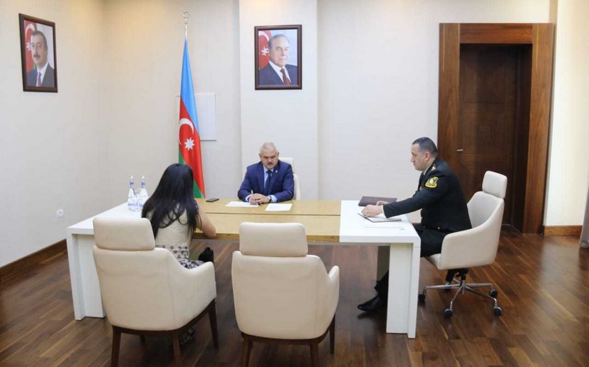 Arzu Rəhimov Şəmkirdə vətəndaşları qəbul edib