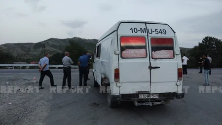 ДТП в Шеки, есть пострадавшие