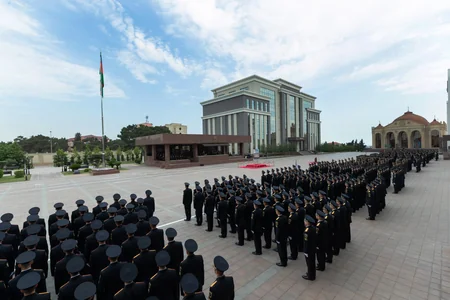 DİN-də “Polis Günü”nə həsr olunmuş təntənəli mərasim keçirilib