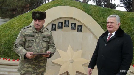 В Билясуваре состоялось открытие мемориального комплекса в память шехидов апрельских боев - ФОТО