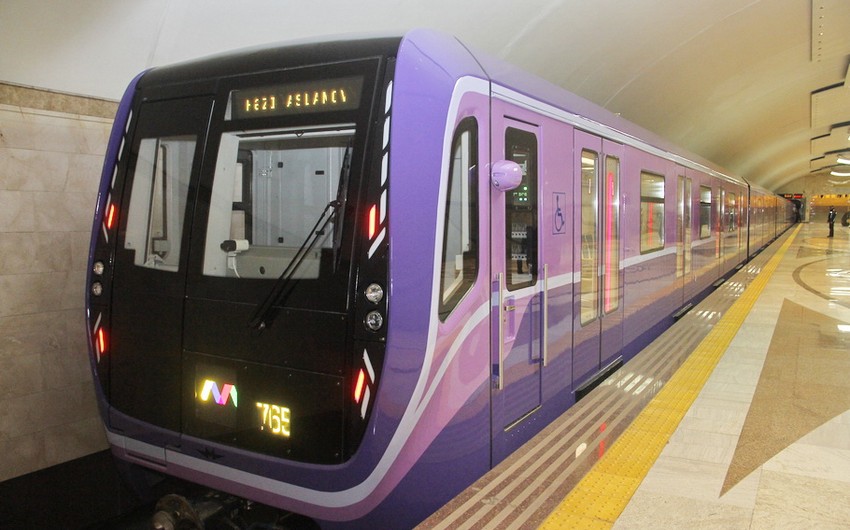 Bakı metrosunda yeni qatarların sayı 22-yə çatdırılıb