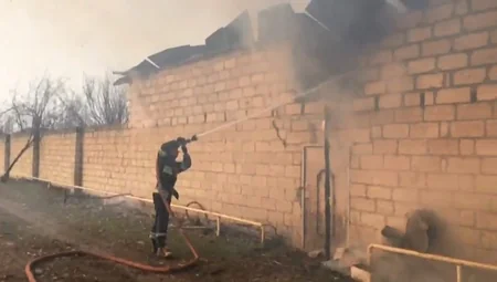 Göyçayda tövlə yanıb, mal-qara və ev quşları tələf olub