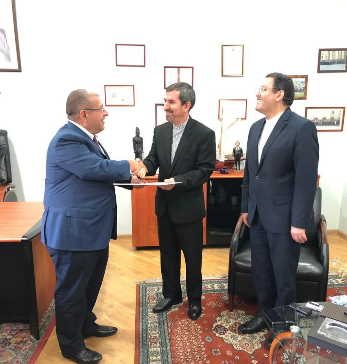 Iran's new consul in Nakhchivan hands credentials to foreign ministry