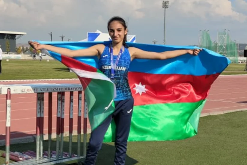 Азербайджанская бегунья завоевала серебро на чемпионате Балкан