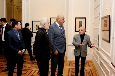 Xalq rəssamı Maral Rəhmanzadənin 100 illiyi münasibətilə sərgi açılıb