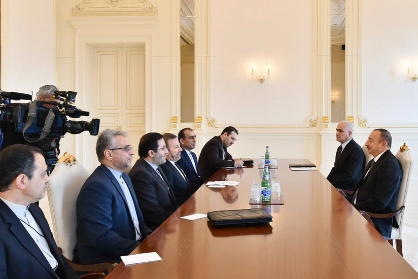 Prezident İlham Əliyev İranın rabitə və informasiya texnologiyaları nazirini qəbul edib