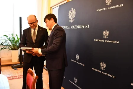 Fuad Muradov Polşanın Xaricilər Ofisinin rəhbəri və qubernatorla görüşüb