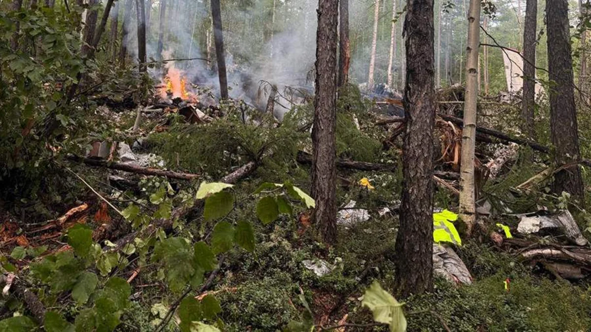 Black boxes of crashed passenger plane in Russia's Amur Oblast found