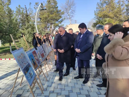 Zərdabda Xocalı soyqırımının ildönümü ilə bağlı anım mərasimi keçirilib