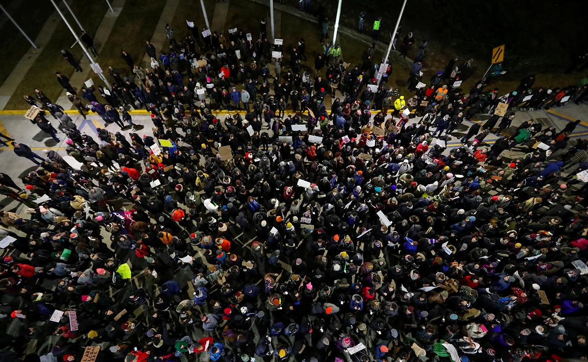 ABŞ-da etirazlar zamanı 84 nəfər həbs olunub