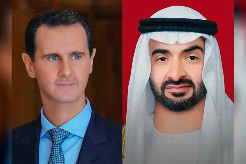 Президент ОАЭ провел телефонный разговор со своим сирийским коллегой