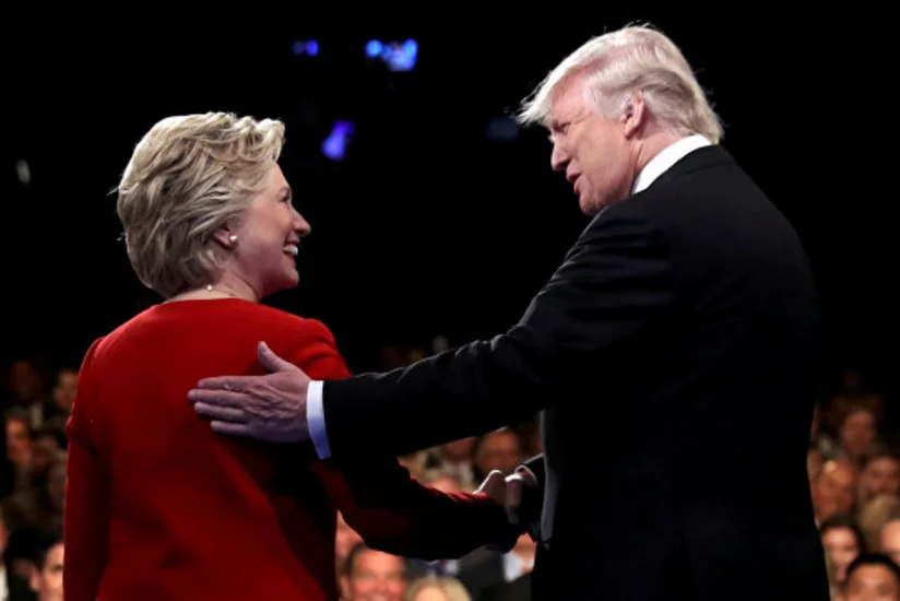 Klinton və Trampın son debatını 72 milyondan çox tamaşaçı izləyib