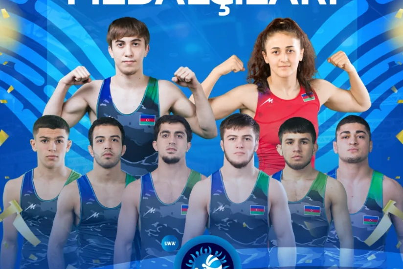 Azərbaycan güləşçiləri dünya çempionatında 2 qızıl, 3 gümüş, 3 bürünc medal qazanıblar