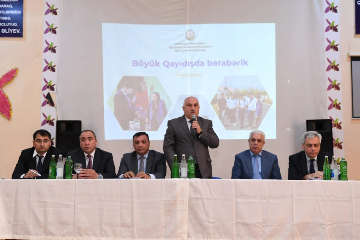 Dövlət Komitəsi “Böyük Qayıdışda bərabərik” adlı maarifləndirmə tədbiri keçirib