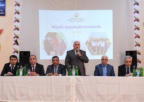 Dövlət Komitəsi “Böyük Qayıdışda bərabərik” adlı maarifləndirmə tədbiri keçirib