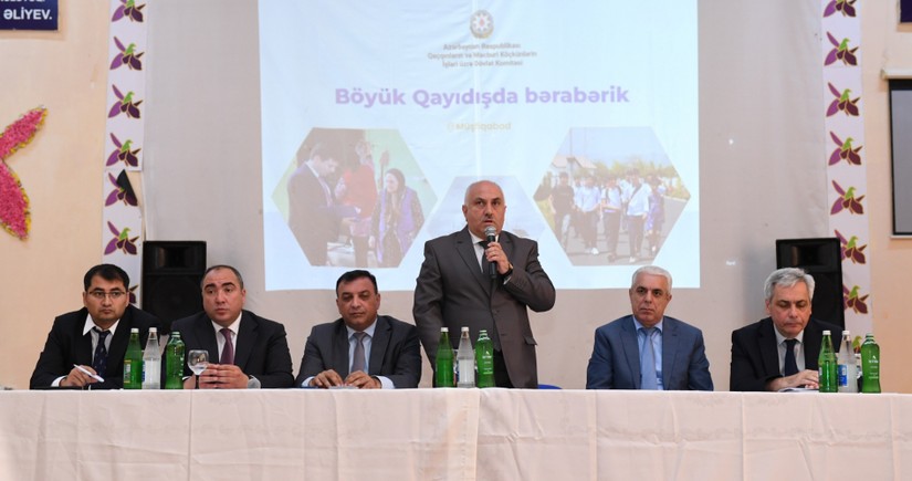 Dövlət Komitəsi “Böyük Qayıdışda bərabərik” adlı maarifləndirmə tədbiri keçirib