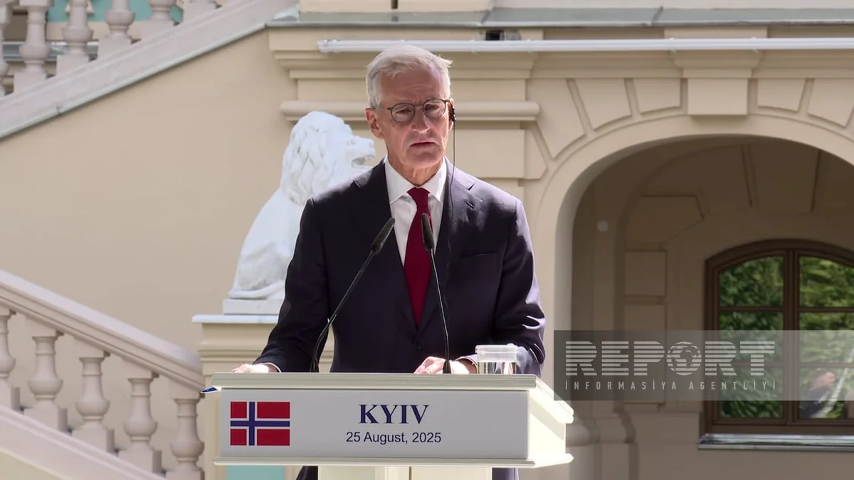 Norwegian Prime Minister: Ceasefire must precede peace talks between Russia and Ukraine