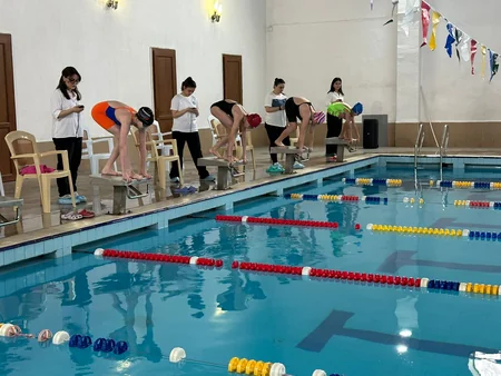 Состоялся второй этап Детской лиги по плаванию