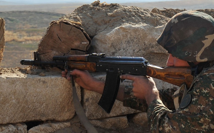 Ermənistan silahlı bölmələri atəşkəsi 126 dəfə pozub