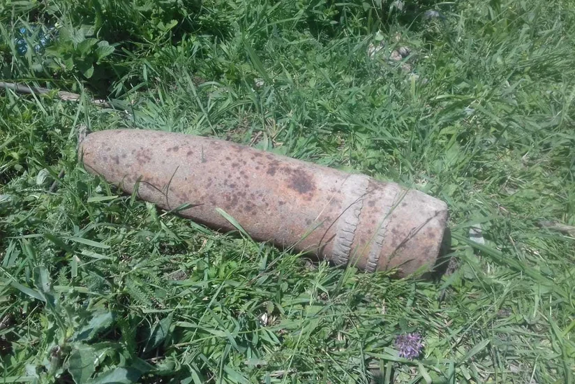 Goranboyda top mərmisi tapılıb