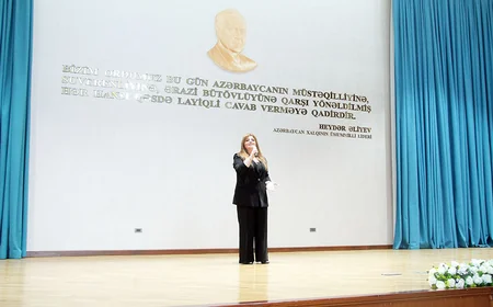 Hərbi institutun yaranmasının ildönümünə həsr olunan tədbir keçirilib