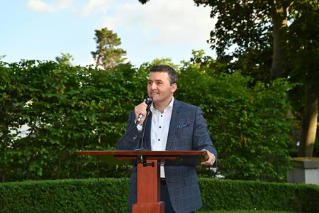 Berlində olimpiya oyunlarında iştirak edən Azərbaycan komandasının şərəfinə ziyafət verilib