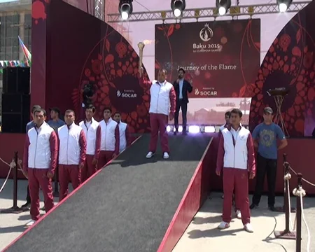 İlk Avropa Oyunlarının məşəli Ucar rayonuna çatıb