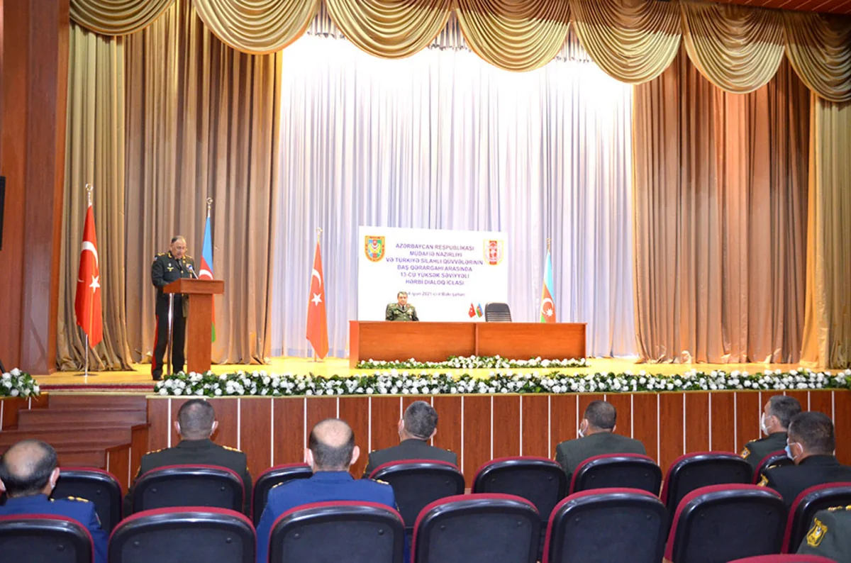 Azerbaijan's Ministry of Defense, Turkish General Staff sign protocol