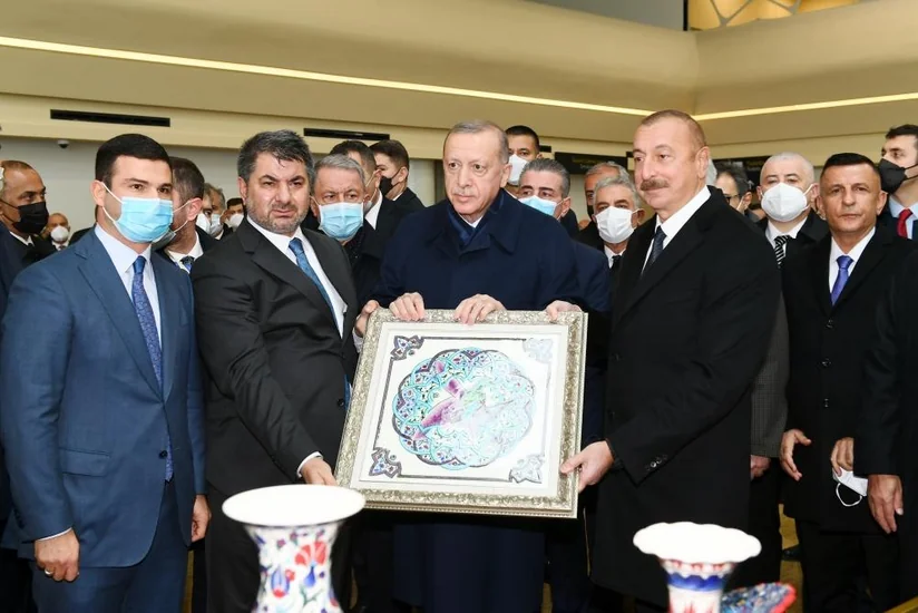İlham Əliyev və Ərdoğana Cocuq Mərcanlıda açılacaq müəssisənin fəaliyyəti barədə məlumat verilib
