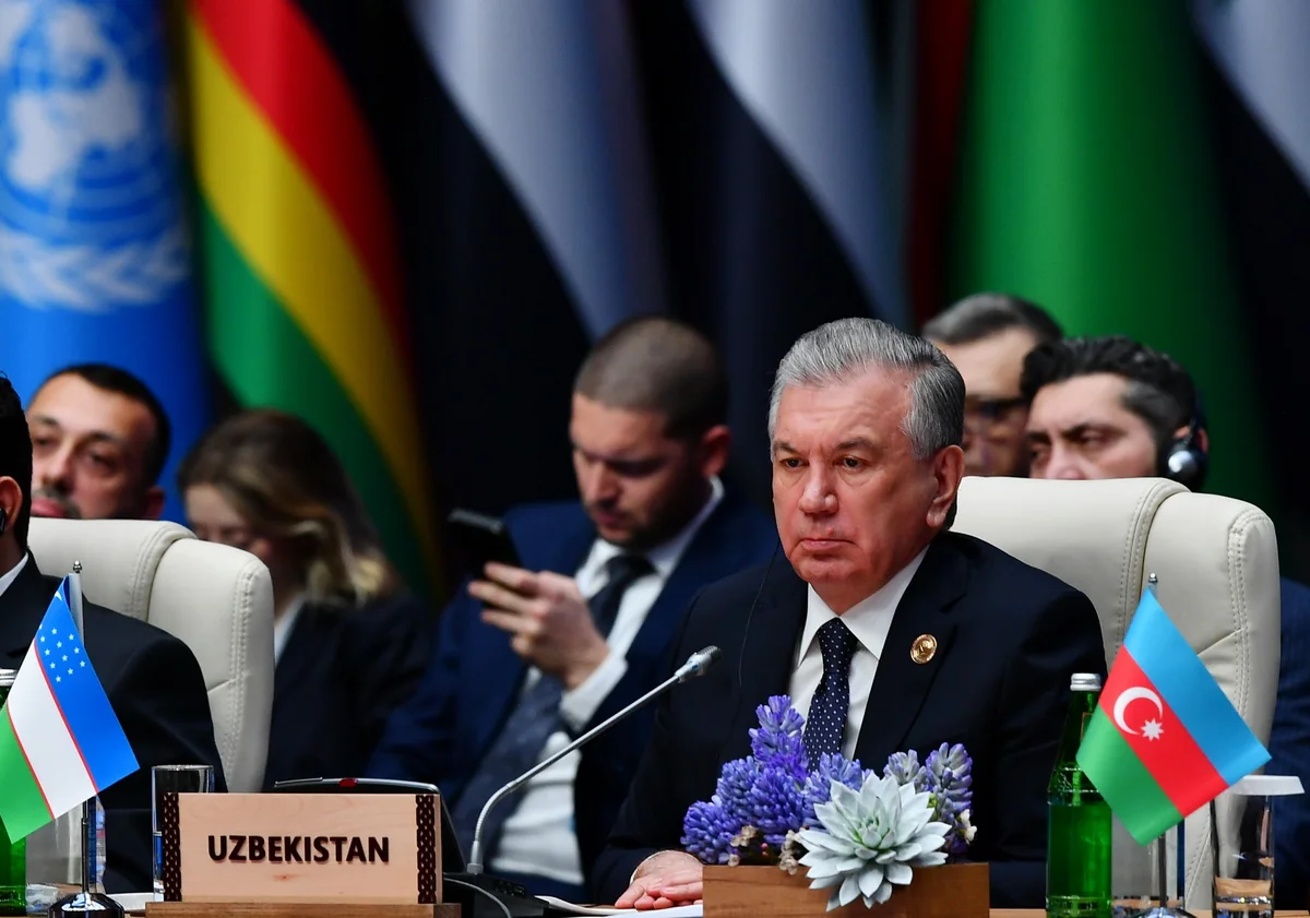 Мирзиёев: За время председательства Азербайджана авторитет ДН в мире резко возрос