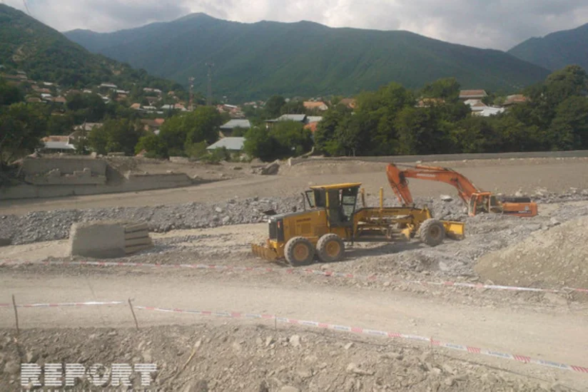 ​Президент Ильхам Алиев выделил на восстановление моста над рекой Киш 4 млн. манатов
