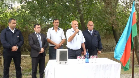 Azərbaycanda daha bir kəndə təbii qaz verilib