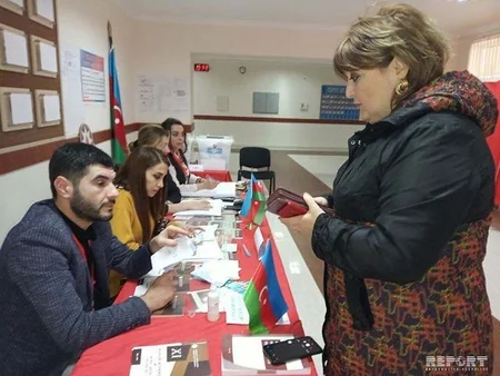 21 saylı Nəsimi birinci seçki dairəsinin 13 saylı seçki məntəqəsində 309 nəfər səs verib