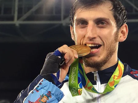 Rio-2016: Azərbaycan taekvondoçusu Radik İsayev olimpiya çempionu olub - YENİLƏNİB-3 - FOTO