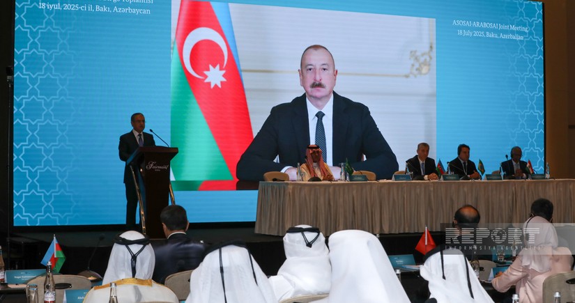 Prezident İlham Əliyev ASOSAI və ARABOSAI-nin birgə görüşünün iştirakçılarına müraciət edib