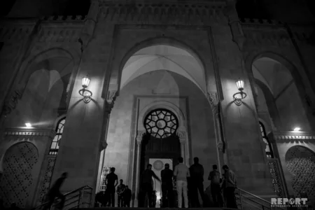 Ночь ахья в мечети Тезепир - ФОТОРЕПОРТАЖ