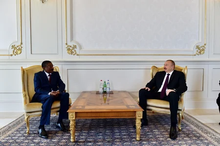 Prezident İlham Əliyev Burkina Fasonun yeni səfirinin etimadnaməsini qəbul edib - ƏLAVƏ OLUNUB